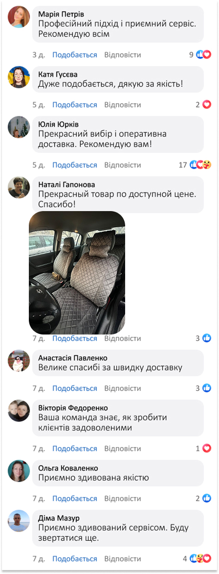 Відгук покупця